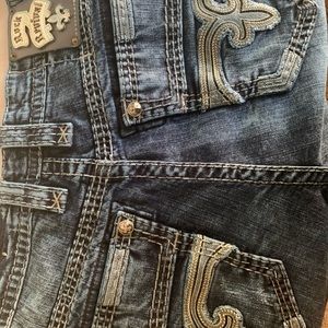 Authentic Men’s Rock Revival Jeans Style#3